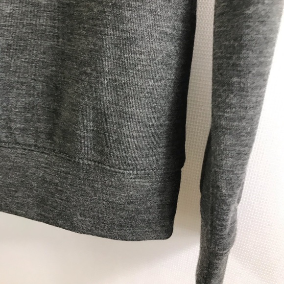 long sleeve Top with ruffle charcoal size 14 girls size 14 brand new - Picture 5 of 7